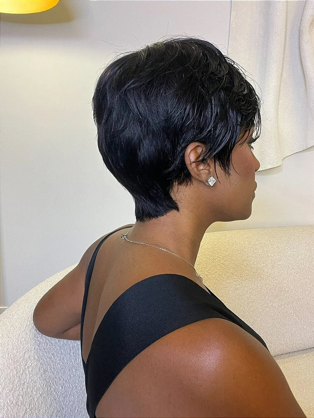 Peluca de Cabello Humano Gabinela color 2