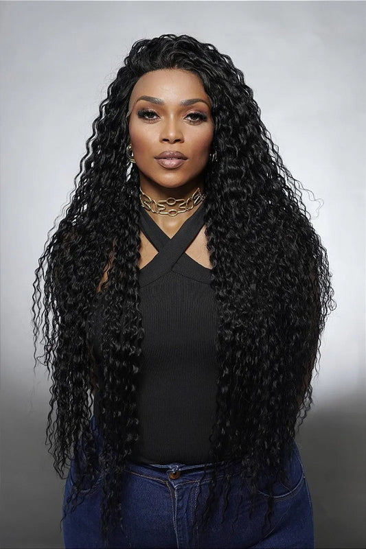 Lace front Super Curl color 1b