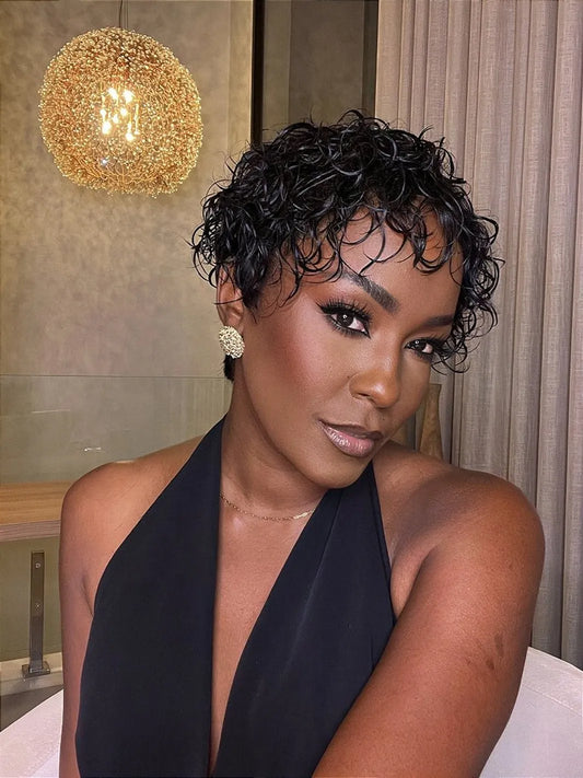 Human Hair Wig Star (Estrela) color 1b