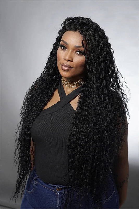 Lace front Super Curl color 1b