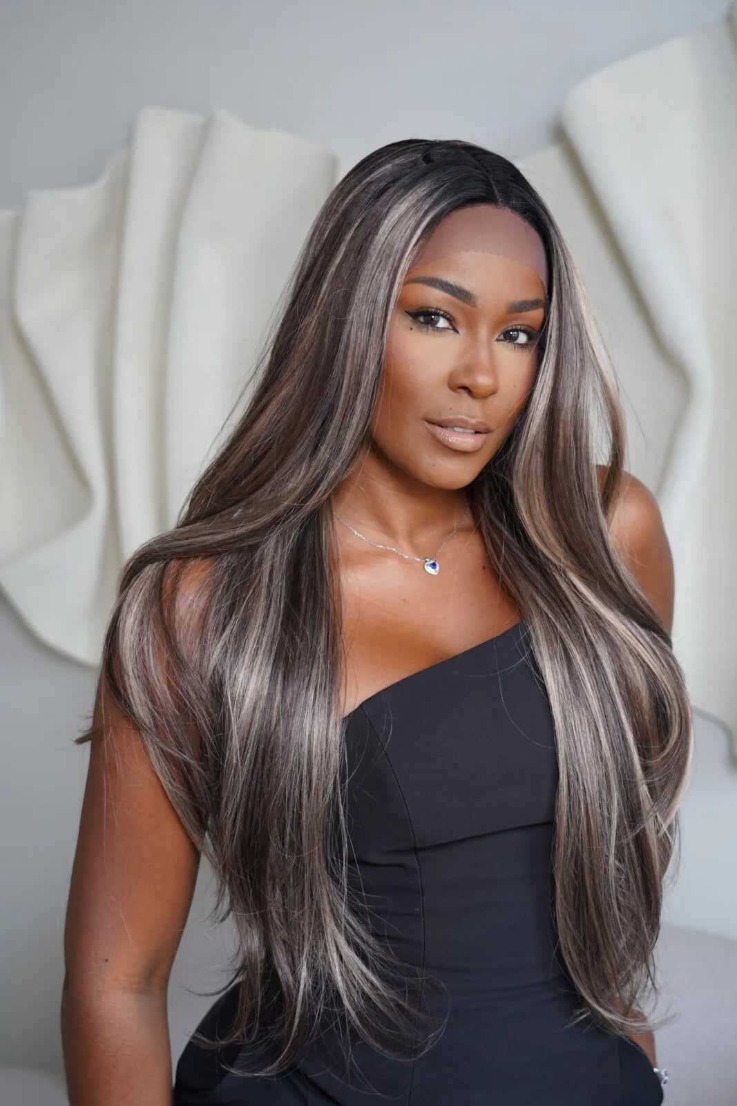 Lace front Premium Cida color 26R