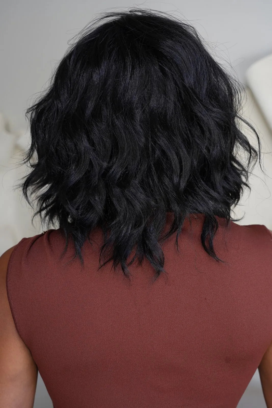 Peluca Premium Paris color 1b - Colección Génesis