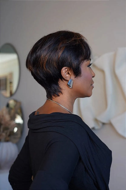 Peluca de Cabello Humano Gabinela Color T2/30