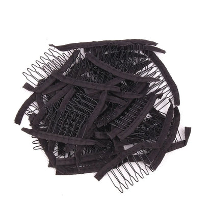 Peine de 6 Dientes para Gorro de Confección de Peluca de Frente de Encaje