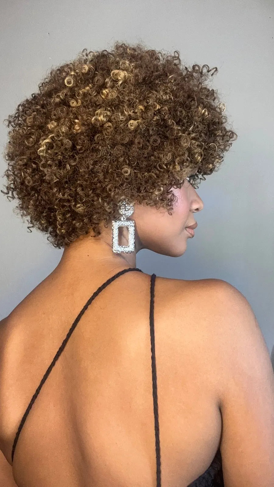 Peluca de Cabello Humano Lorena Color 4/27