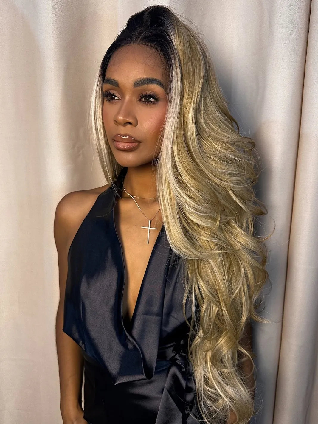 Lace Front Magnólia color NTPN4/16A/613A