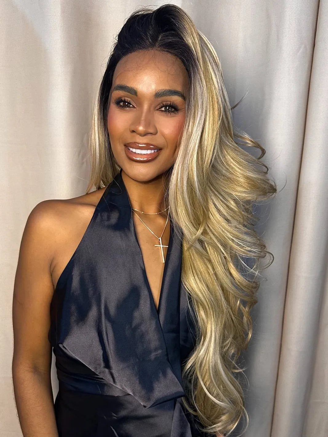 Lace Front Magnólia color NTPN4/16A/613A