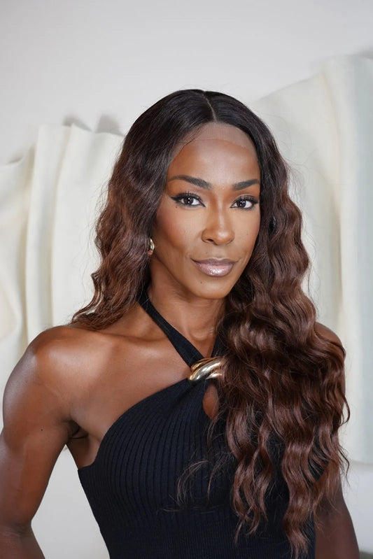 Lace Front con Raya Fija Gianna color TT6/33