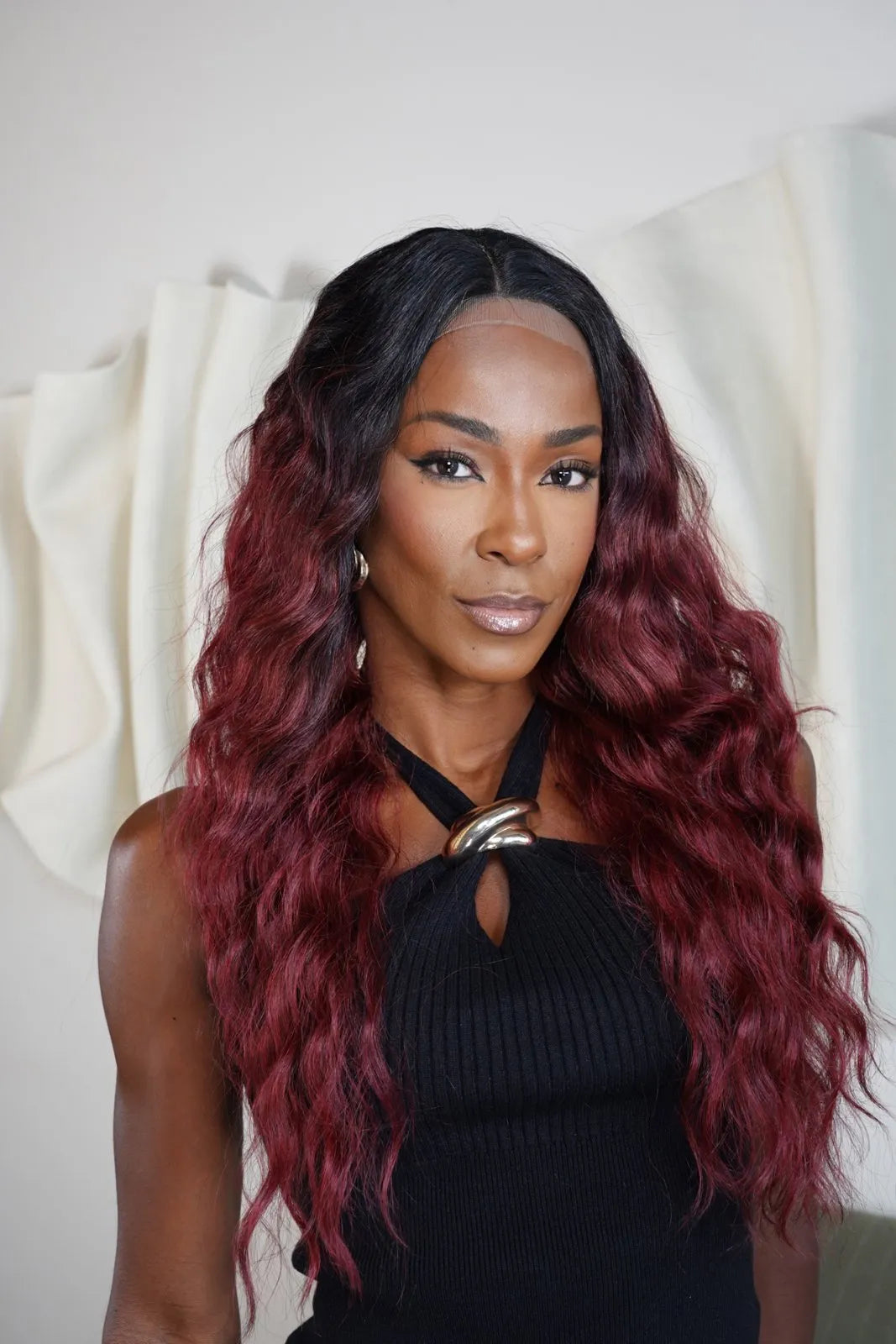 Lace front con Raya Fija Gianna color TT1B/530
