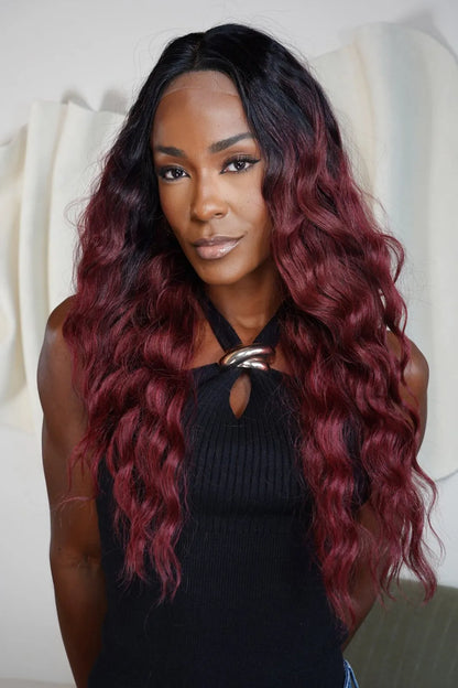 Lace front con Raya Fija Gianna color TT1B/530
