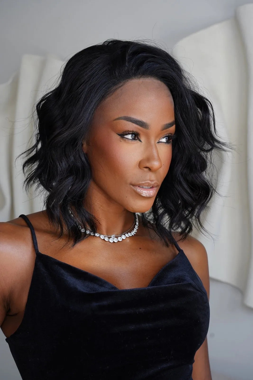 Lace front Paula color 1b