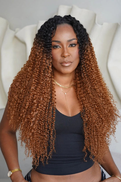 Lace front Bio Curly color TT1B/C30