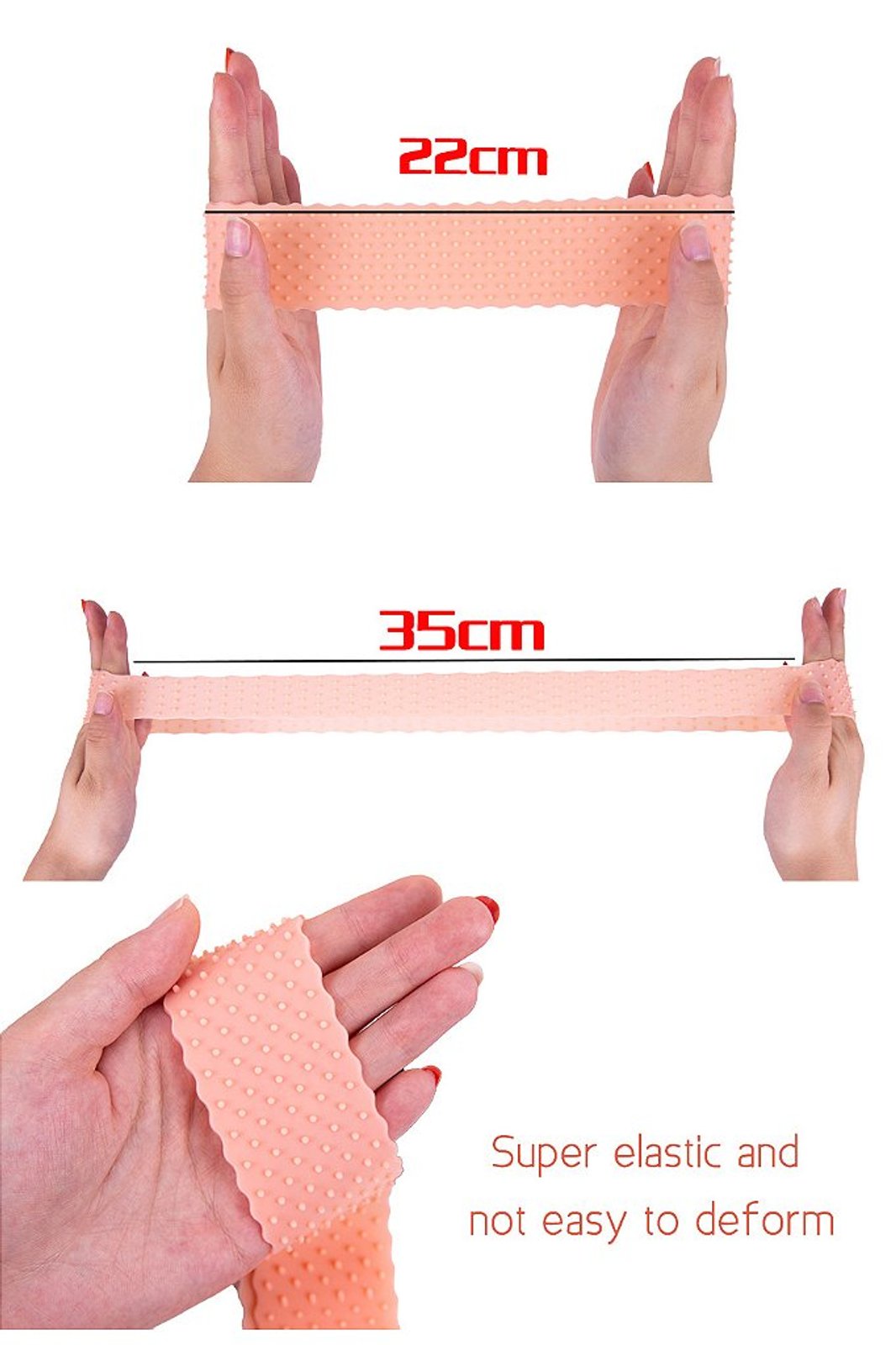 Banda Hair Grip de Silicona para Sujetar Pelucas Lace