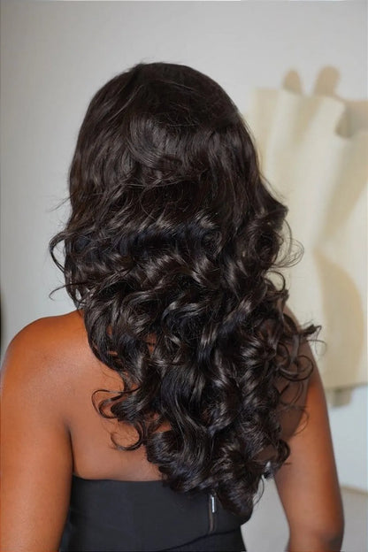 Cabello Humano con Partición Libre 13x6 HD Nico