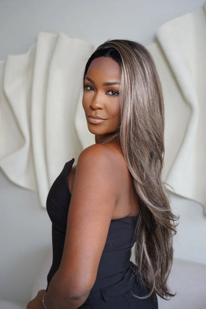 Lace front Premium Cida color 26R