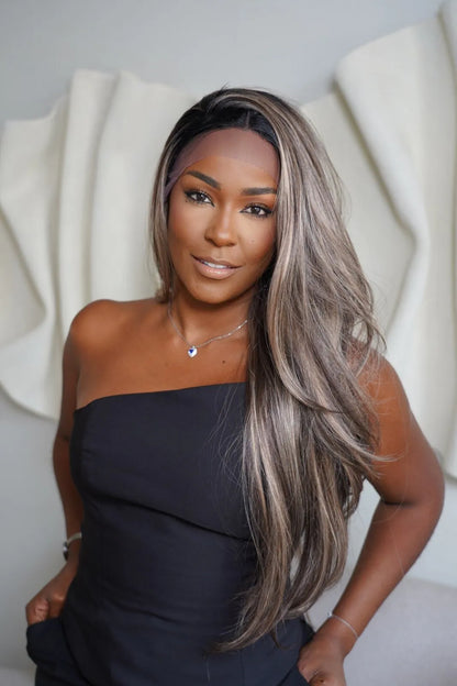 Lace front Premium Cida color 26R